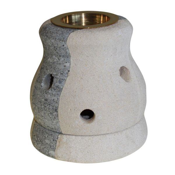 Hygge Sandstein-Duftlampe – Combo Shaped