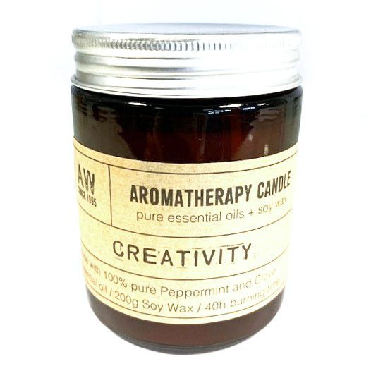 Hygge Aromatherapie-Sojawachs-Duftkerze – Creativity – Ansicht 2